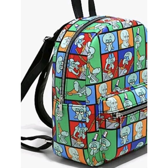 SPONGEBOB SQUAREPANTS SQUIDWARD MEME MINI BACKPACK New main image 8